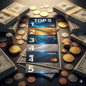 Top 5 Cash Back Credit Cards 2024